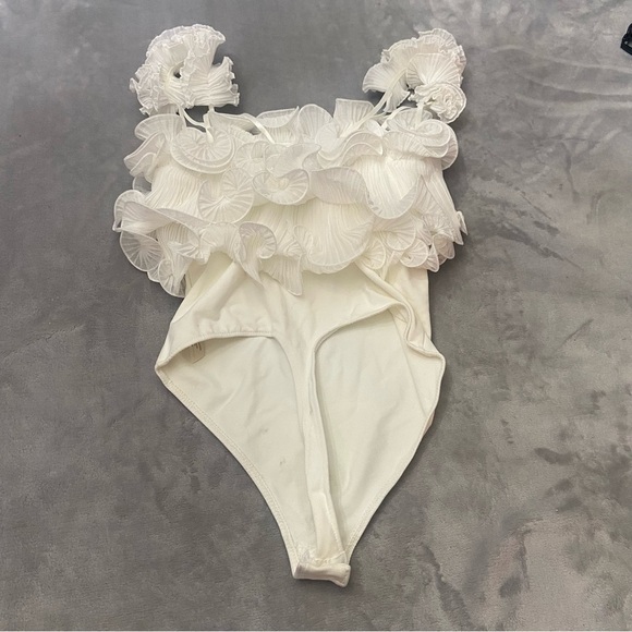 Free People Intimately For The Frill Of It Bodysuit white 4454 - Picture 11 of 15